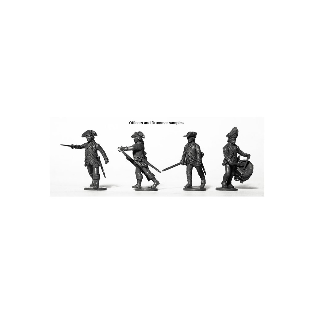 Infanterie Britannique Guerre d'Indépendance Américaine
