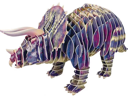 TRICERATOPS 3D CREATURE PUZZLE