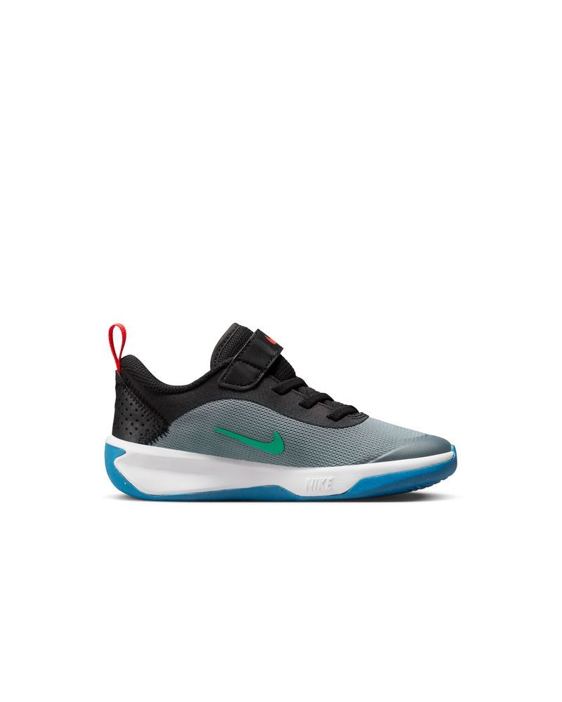 Chaussures Nike Omni Multi-Court Noir & Gris pour enfant