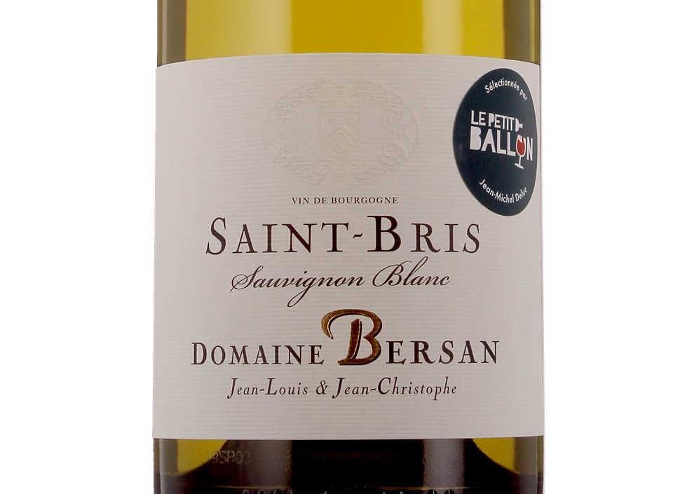 Domaine Bersan - Saint Bris 2018