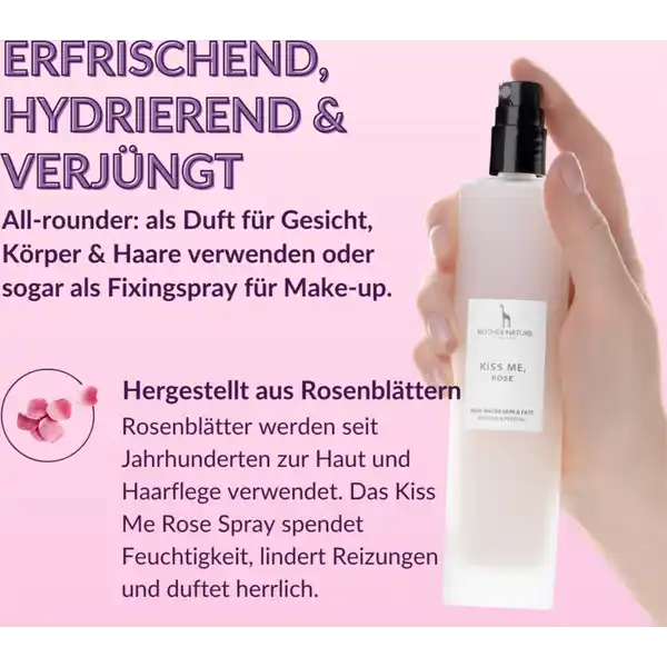 Rose Water Skin & Hair