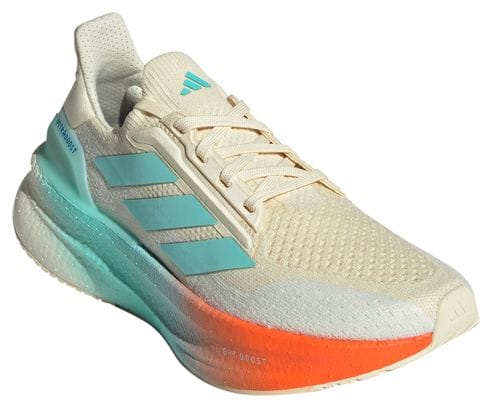 Chaussures adidas Ultraboost 5X Beige Bleu Rouge Femme