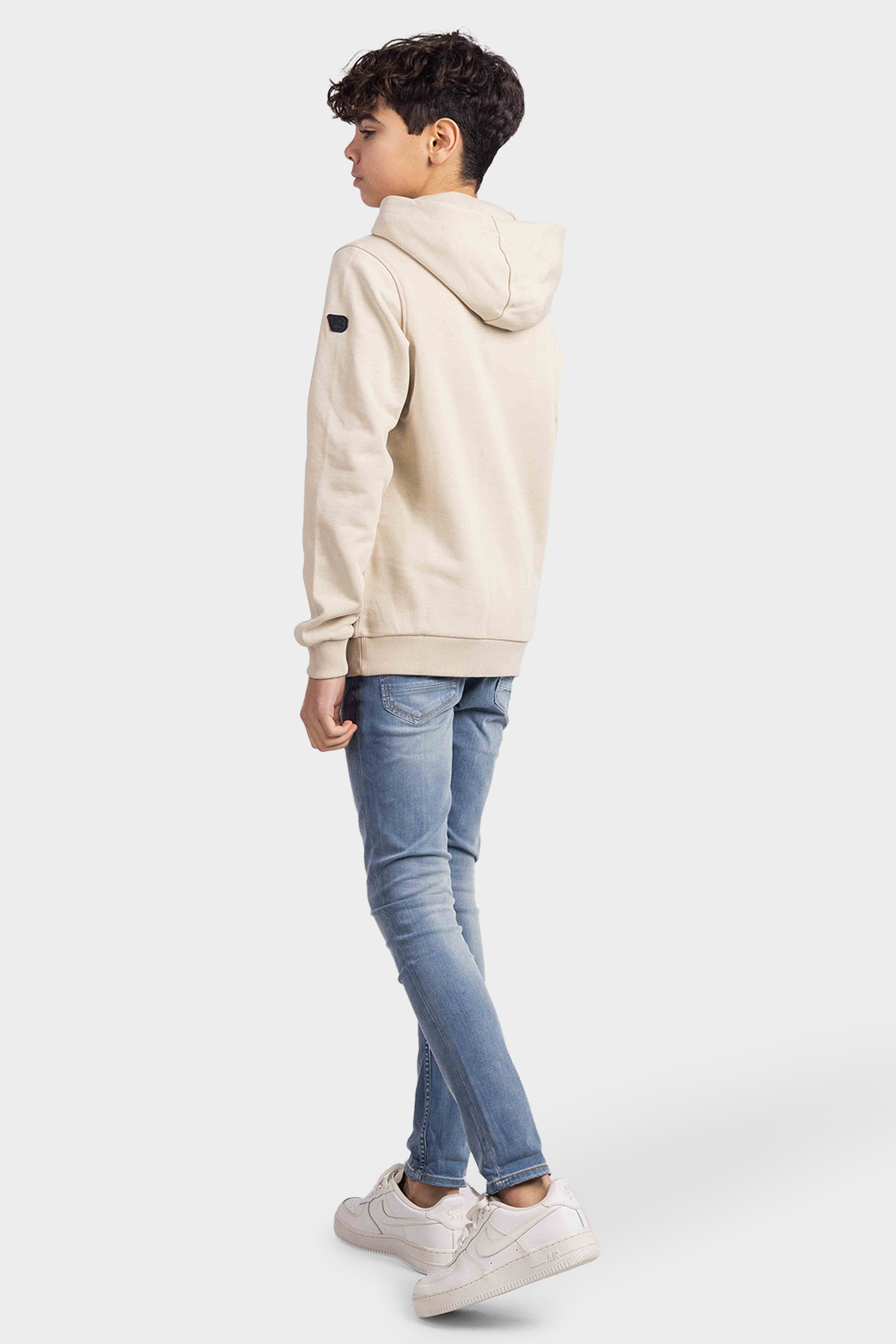 Ballin Amsterdam Logo Hoodie Kids Sand
