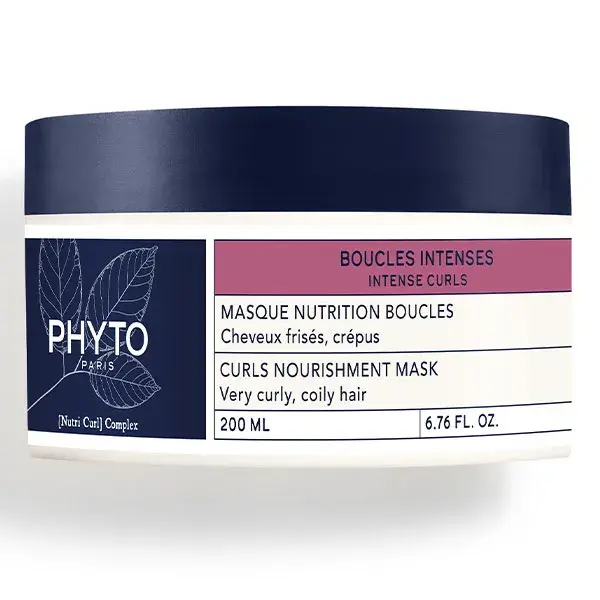 Máscara Nutritiva para Cachos Phyto Intense Curls 200ml
