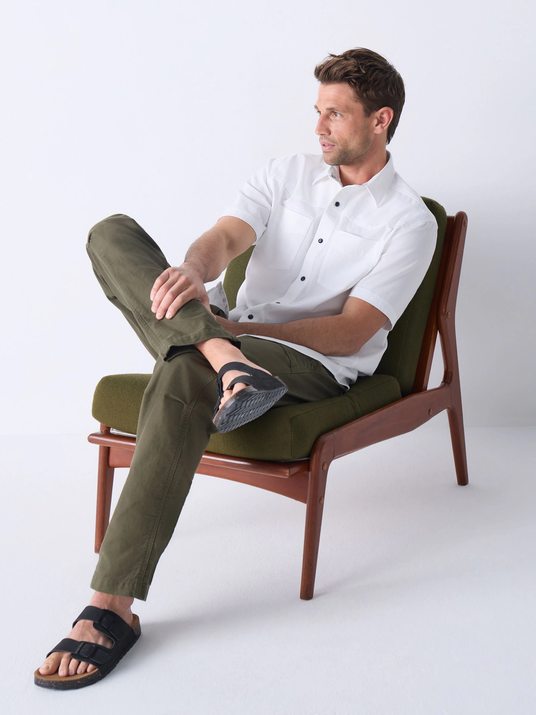 Wit - Twin Pocket Western Style Short Sleeve 100% Cotton Shirt
