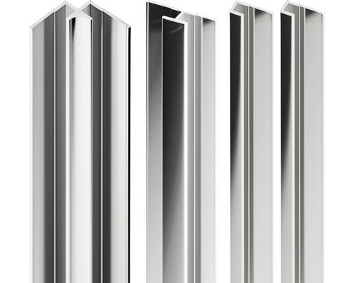 Profielset SCHULTE DecoDesign ExpressPlus H 2550 mm chroom EP1901125 41