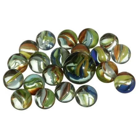 Kuenen Glasmurmeln Katzenaugen