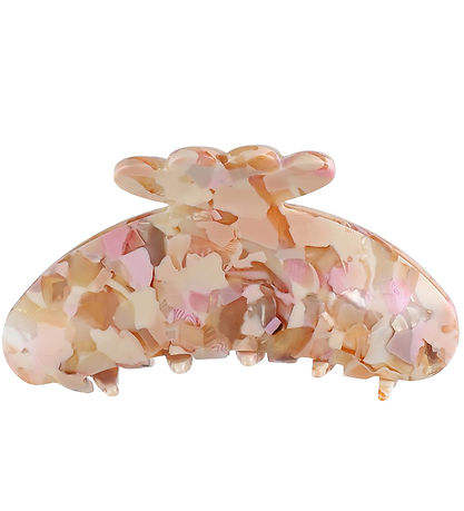 By Stær Haarklammer - Asta - 10x5 cm - Pink Sparkling