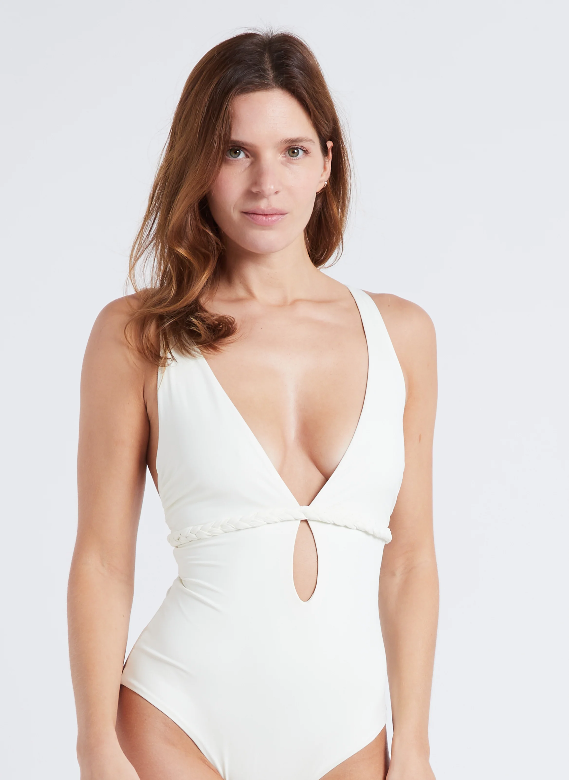 AMELIA - Maillot de bain 1 pièce | Blanc