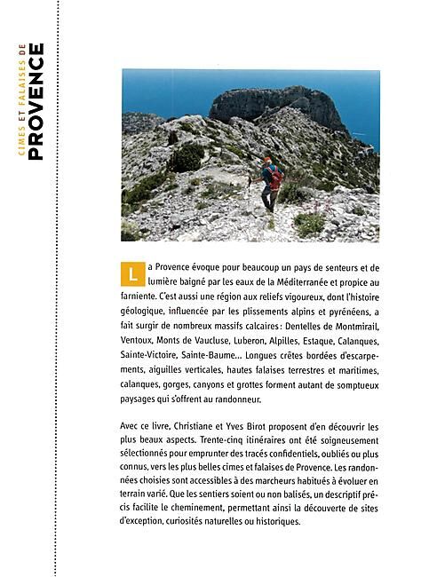 GLENAT - CIMES ET FALAISES DE PROVENCE