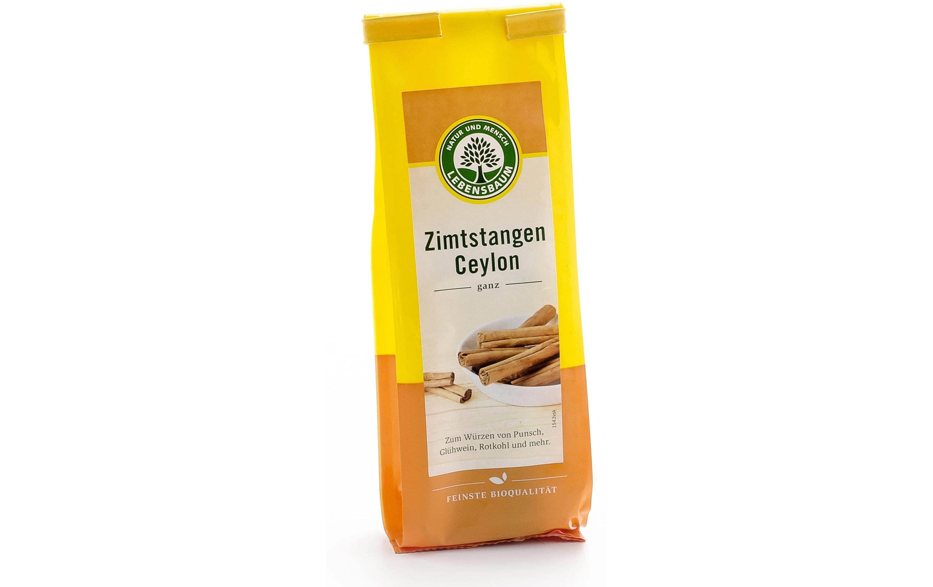 Zimtstangen Ceylon 6 StückGanze Bio-Zimtstangen