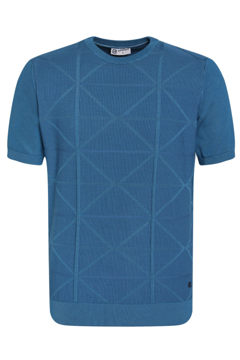 Gabbiano blauwe heren t-shirt