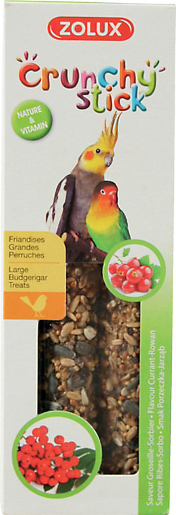 Crunchy stick grande perruche groseille sorbier Zolux 115g