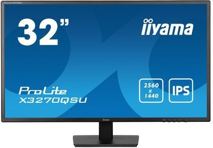 iiyama ProLite X3270QSU-B1 - 32 Inch - IPS - QHD - USB-Hub