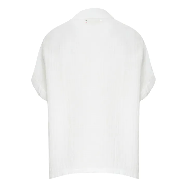 Xirena Top Avery Gaze de Coton | Blanc