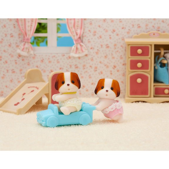 Les jumeaux chien chiffon - Sylvanian Families 5428