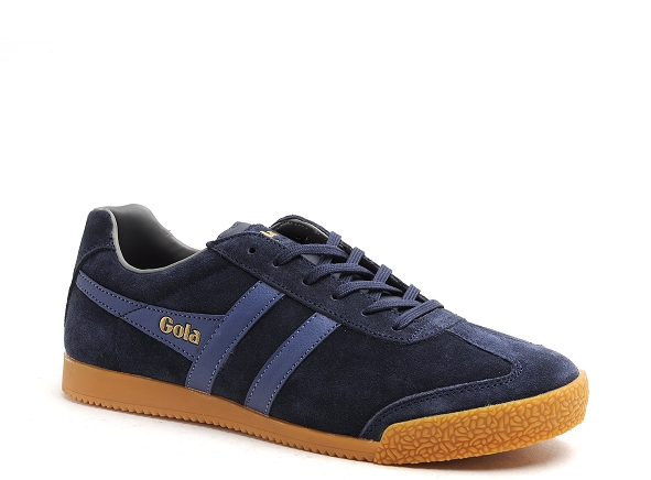 Gola basses homme harrier cma192 bleu