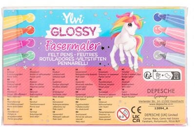 Ylvi & The Minimoomis Glittertusjer 8-Pack
