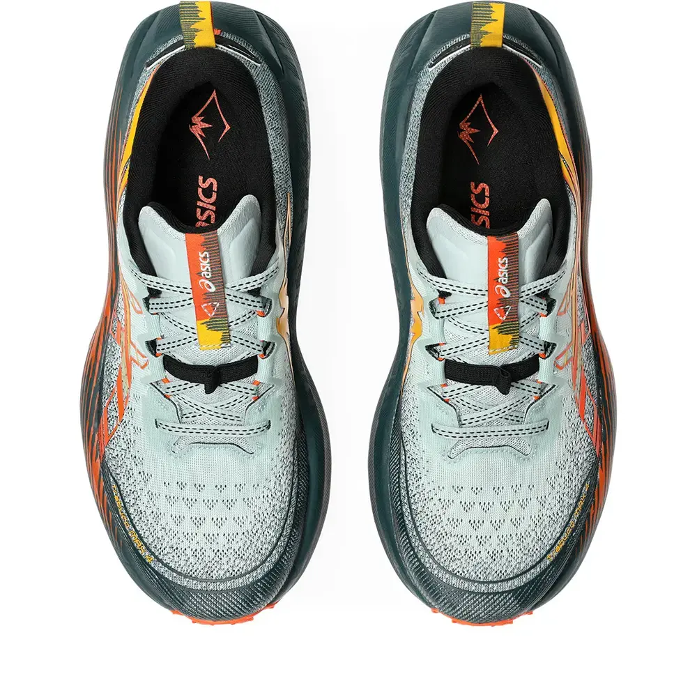 ASICS Trabuco Max 4 Trail Hardloopschoenen Groen/Oranje Heren