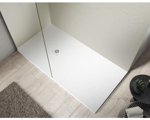 Jungborn douchebak CENTO 90 x 90 x 2,4 cm wit mat