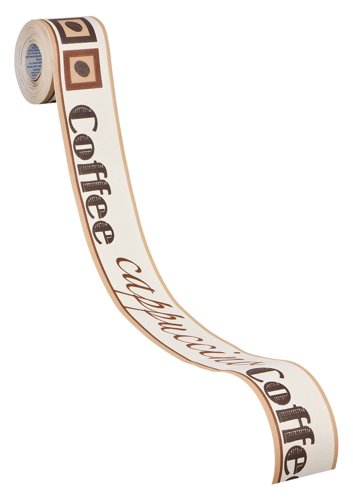 Papier-Borte ONLY BORDERS 10 - braun-beige - 5 Meter