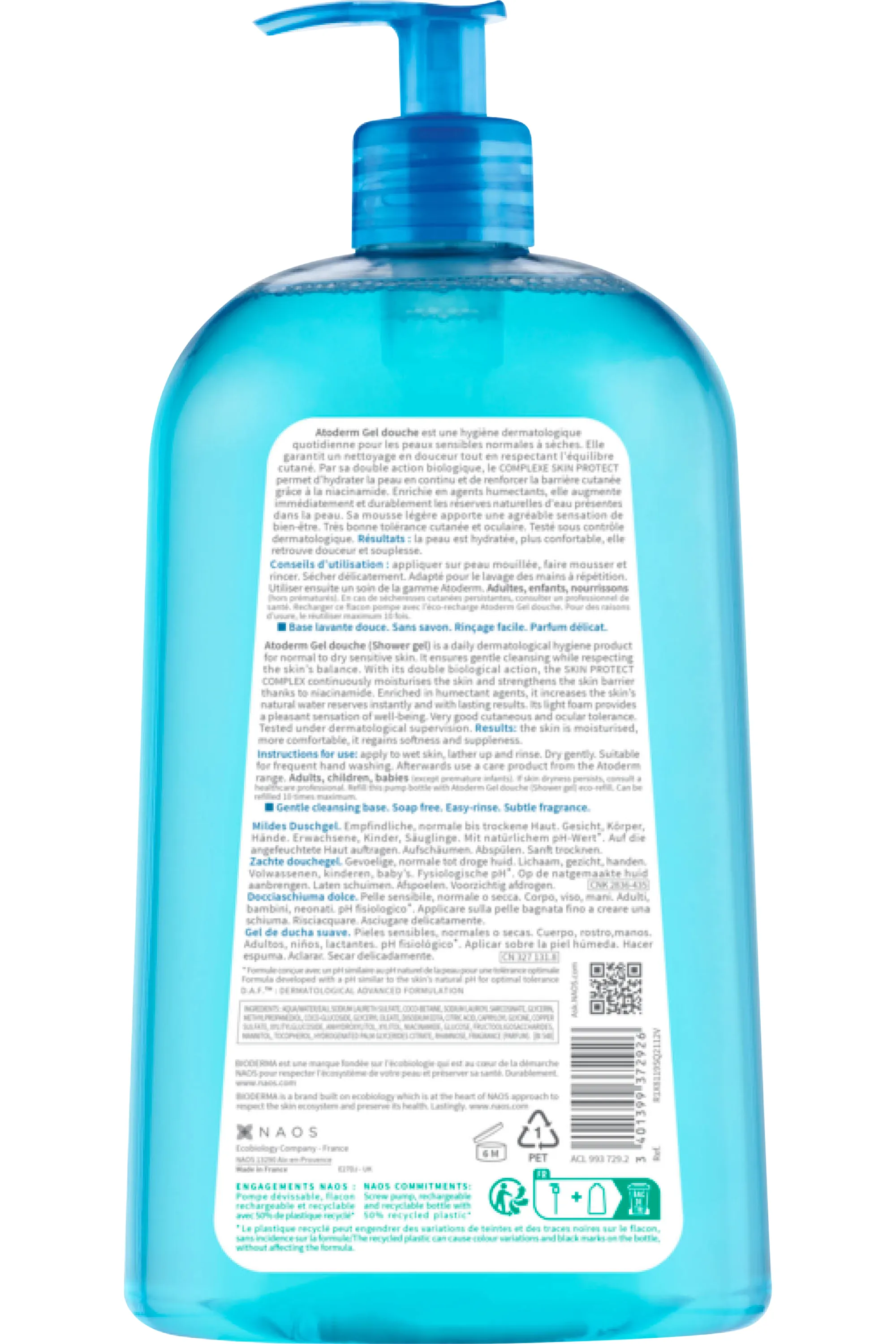 Bioderma Gel douche Atoderm-100 ml