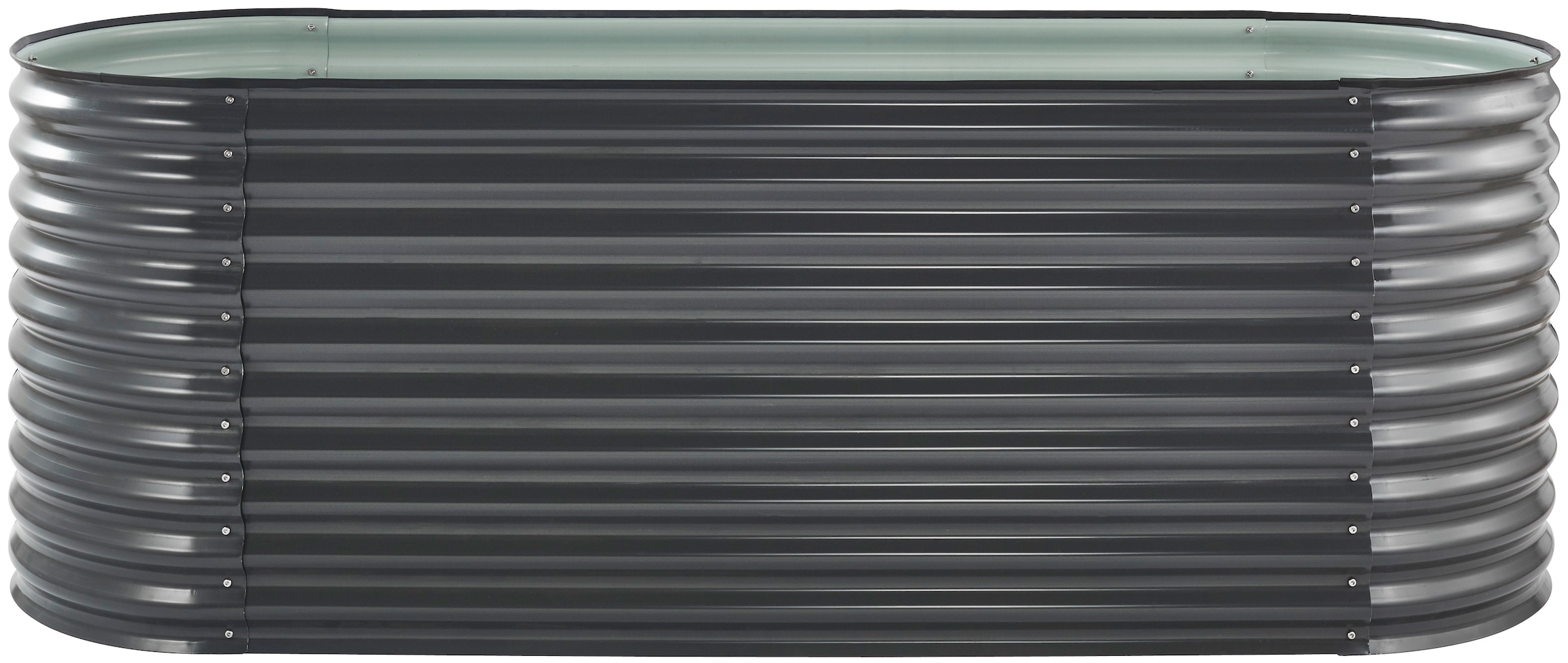 KONIFERA Hochbeet », bodenloses Gartenbeet aus verzinktem Stahl« witterungsbeständig, BxTxH: 240x80x82 cm, in 2 Farben