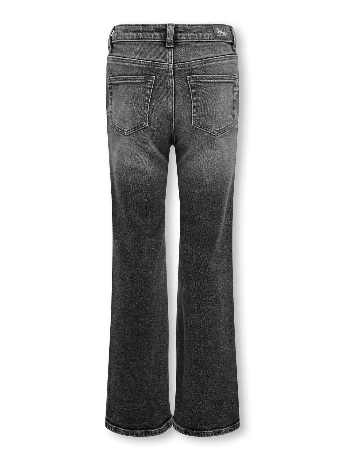 KOGJUICY Weiter Beinschnitt Jeans Grey Denim