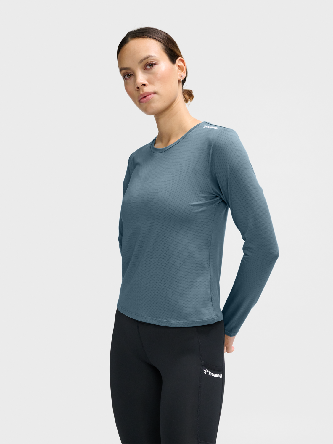 hmlMT AURA MESH T-SHIRT L/S