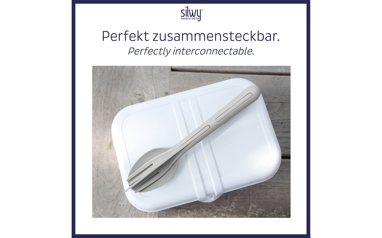 silwy® Tricky zusammenklappbares Besteck-Set 3-tlg.