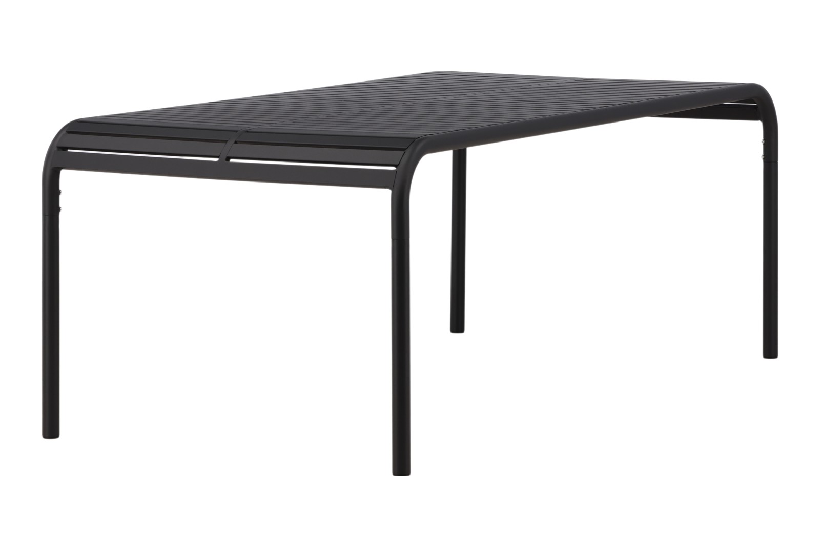 Borneo spisebord Hagebord i sortlakket aluminium