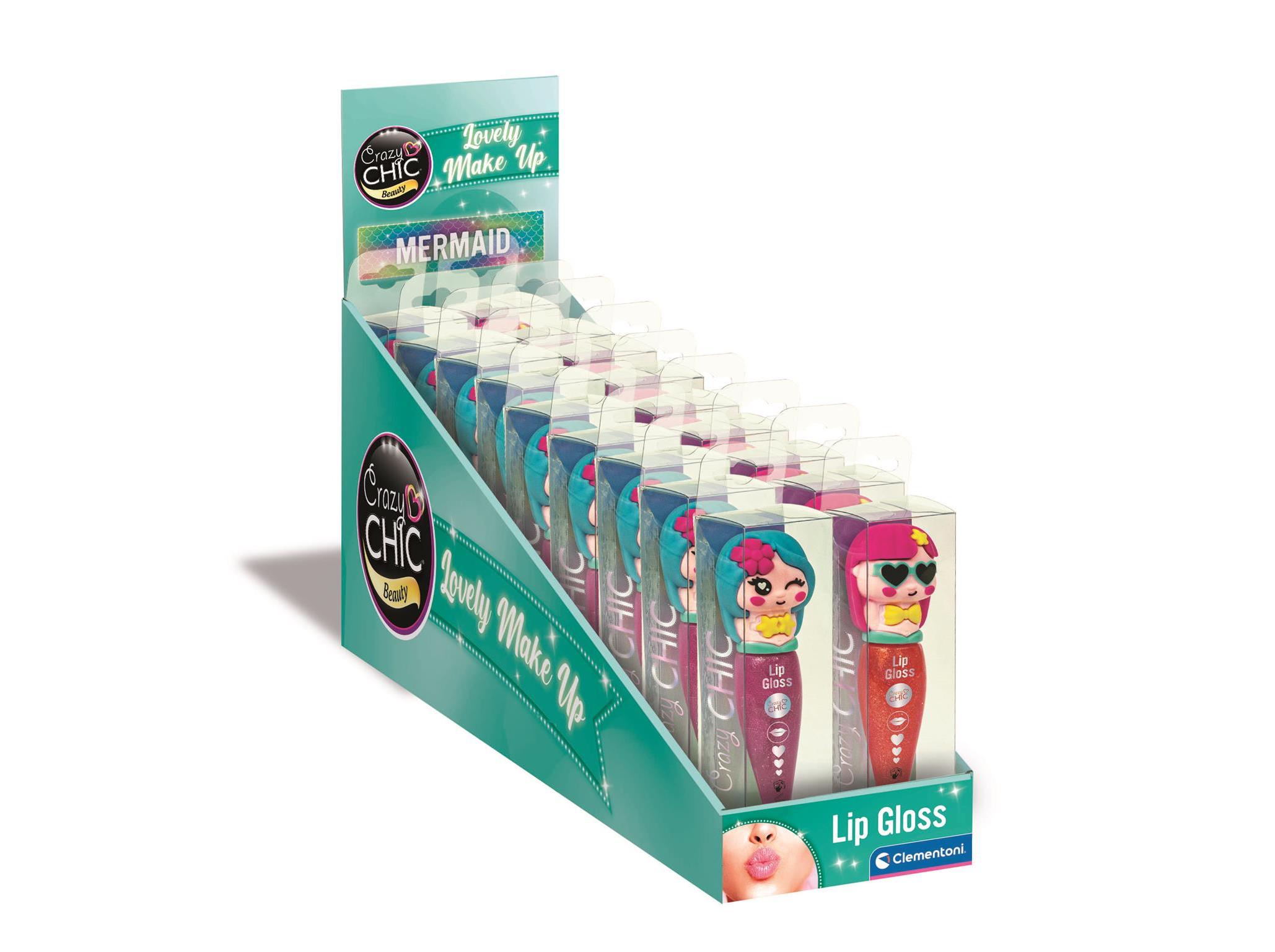 LIP GLOSS MERMAID CRAZY CHIC MODELOS SORTIDOS