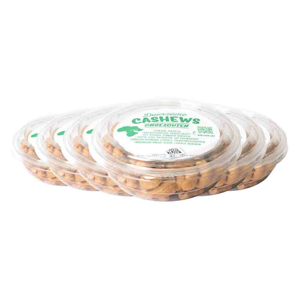 6x Verse Klassenoten Duurzame Cashews XXLOngezouten150 gr
