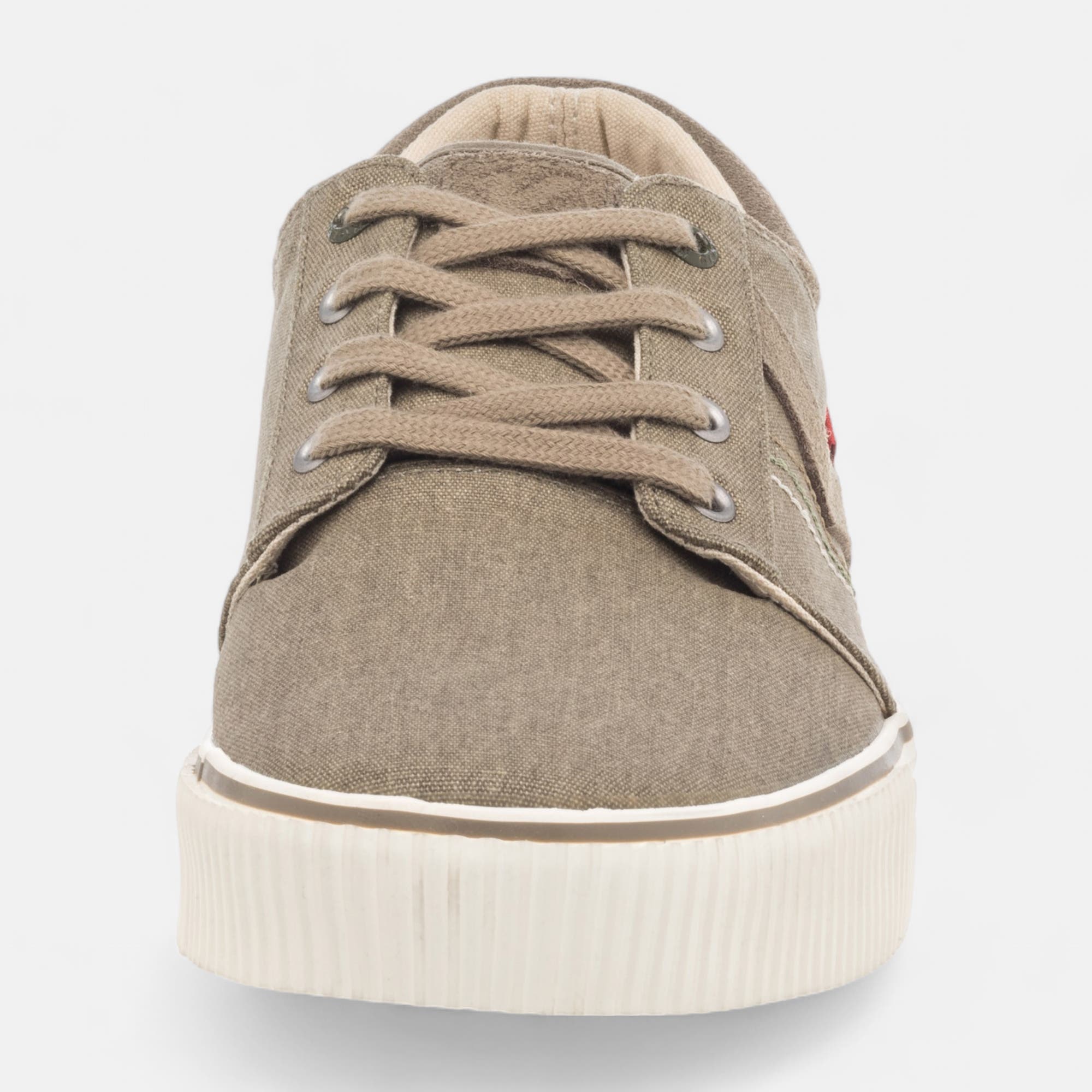 Chaussures en toile Homme kaki