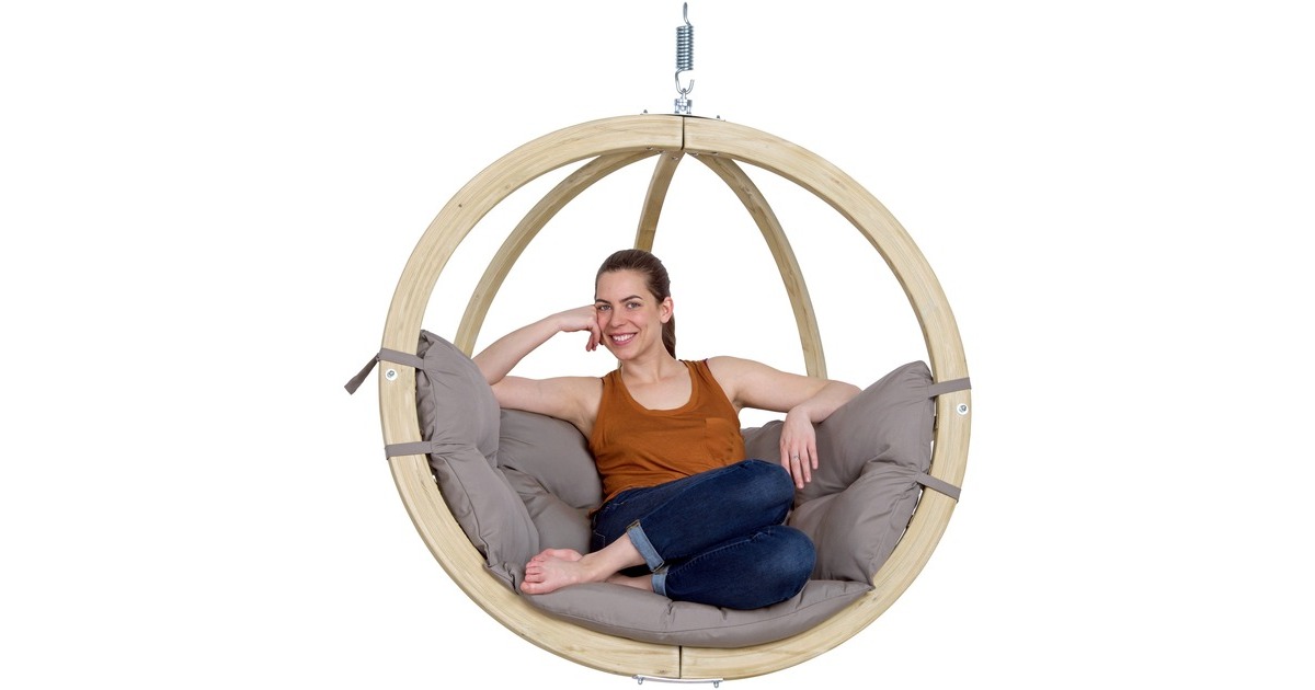 AmazonasGlobo Chair Taupe hangstoel  (Taupe)