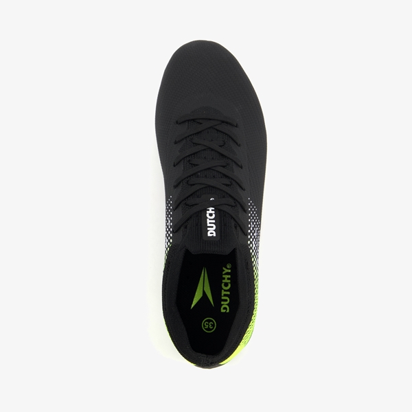 Dutchy Feather FG jongens voetbalschoenen zwart