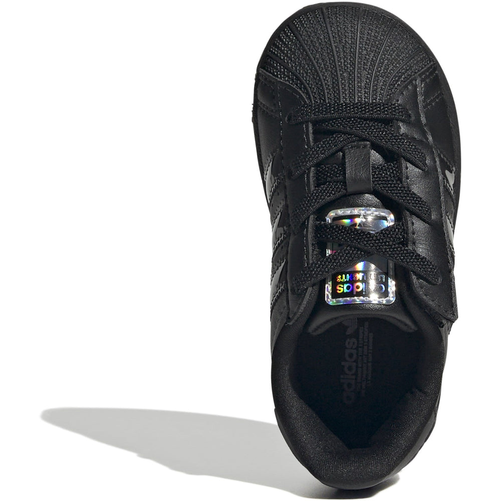 Køb adidas Originals Core Black/Core Black/Preloved Violet Superstar Led Lights Cf El I Sneakers