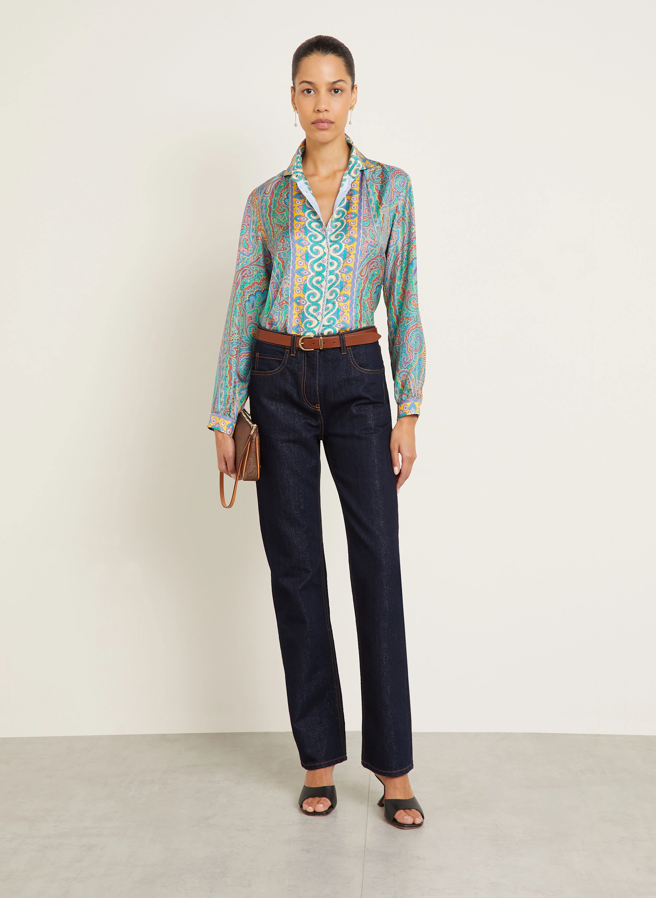 ETRO Hemdbluse aus Seide