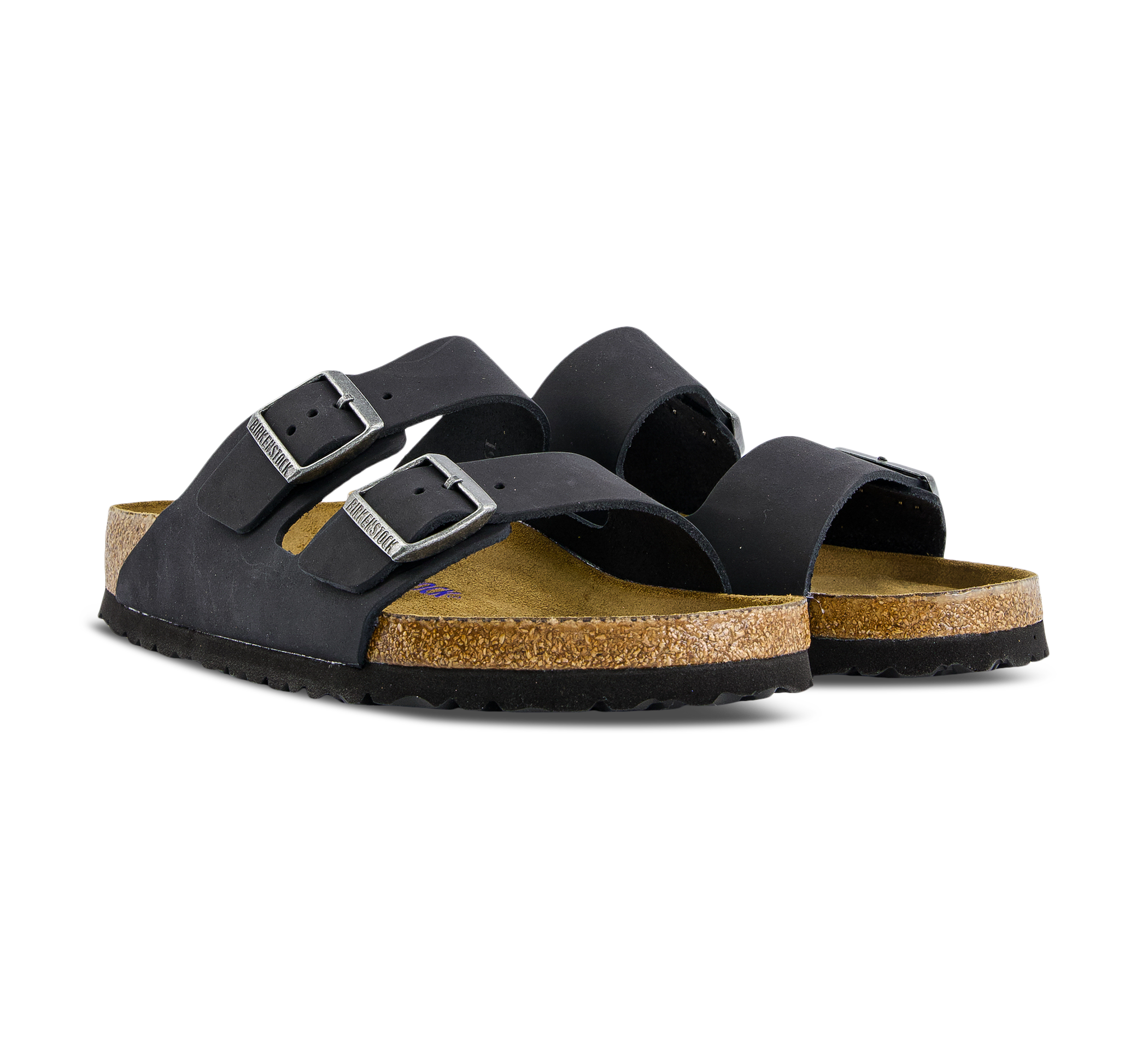 Birkenstock Arizona - Offene Hausschuhe schwarz