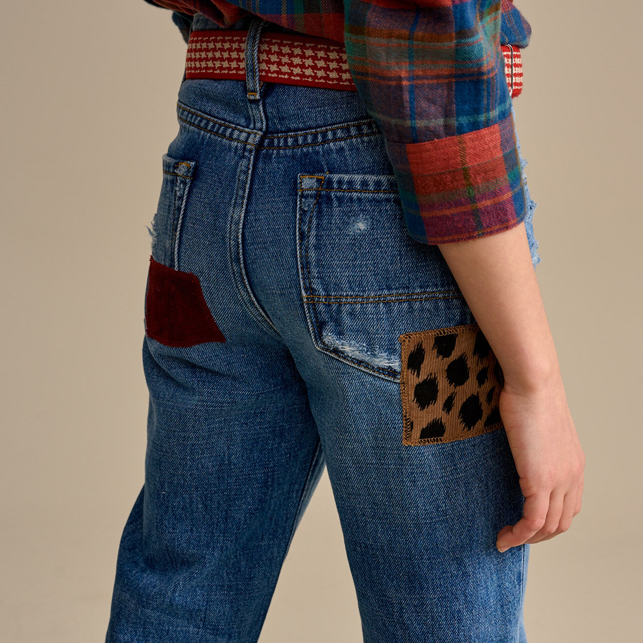 Bellerose Jean droit Pinata used blue