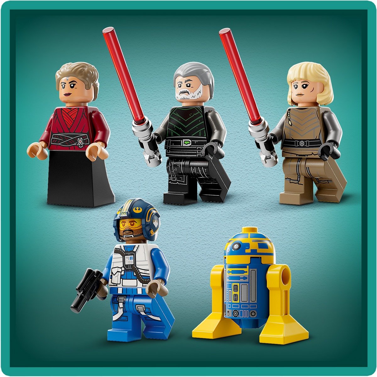 L'E-wing de la Nouvelle république contre le chasseur de Shin Hati LEGO Star Wars 75364