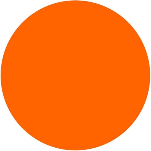 Creall eco color plakkaatverf 500ml - oranje