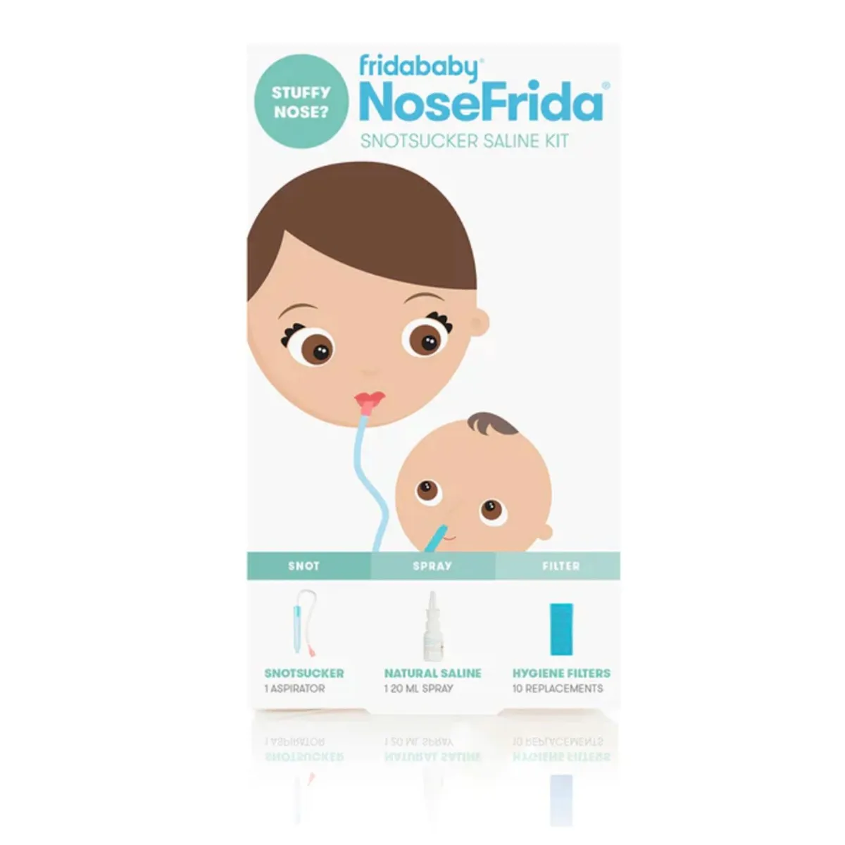 Frida Baby Kit Aspirateur Nasal Solution Saline
