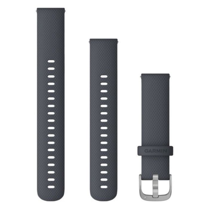 Garmin Unisex Tilbehør til ure/armbånd Quick Release 18 mm Strap (Silicone)
