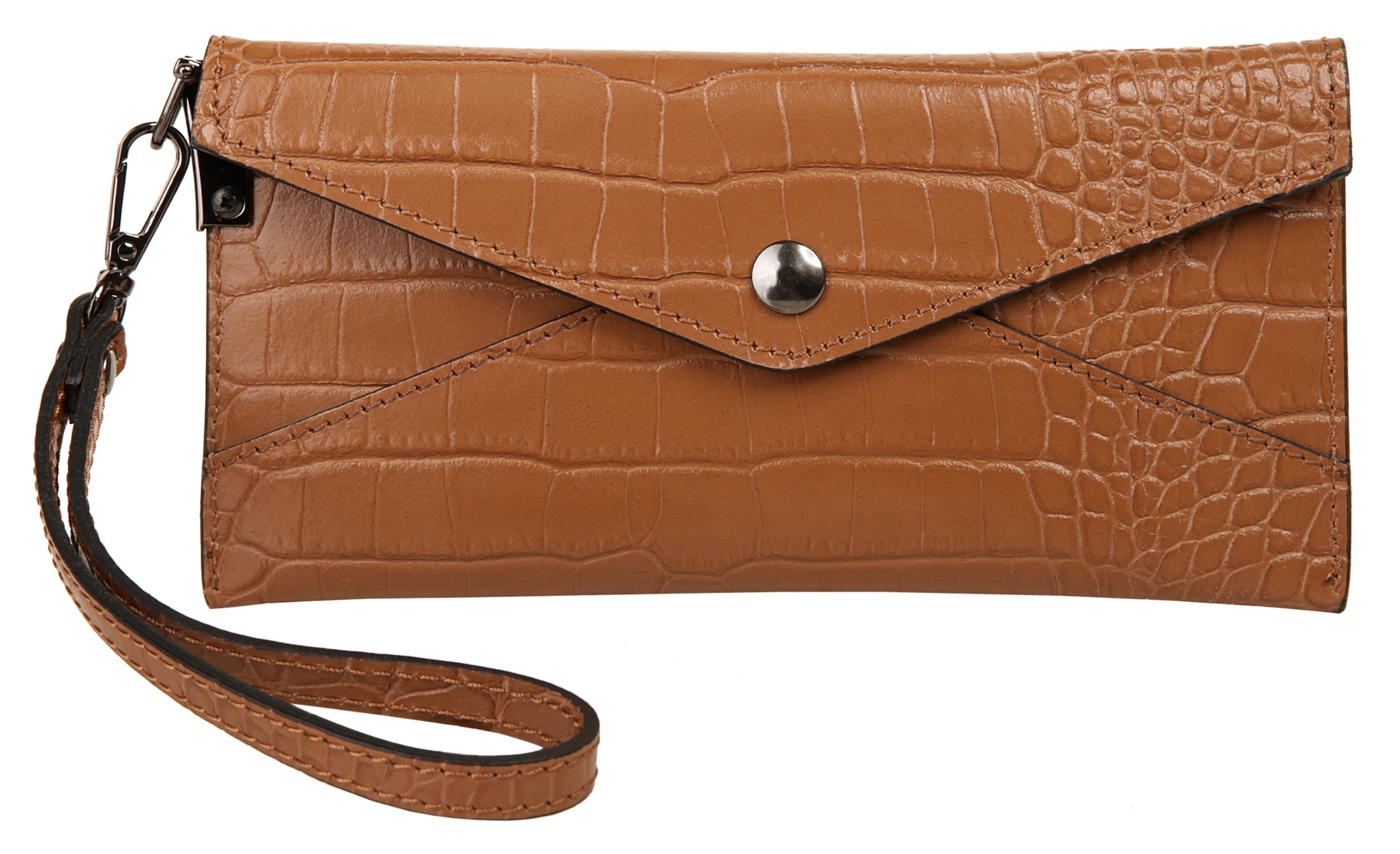 Cluty Abendtasche echt Leder, Made in Italy