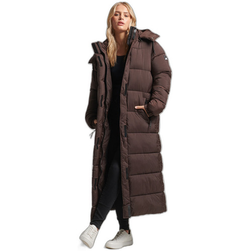 Superdry - Doudoune longue femmeRipstop Marrón