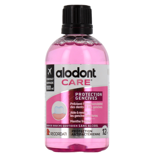 Bain de bouche quotidien Alodont Care Protection Gencives