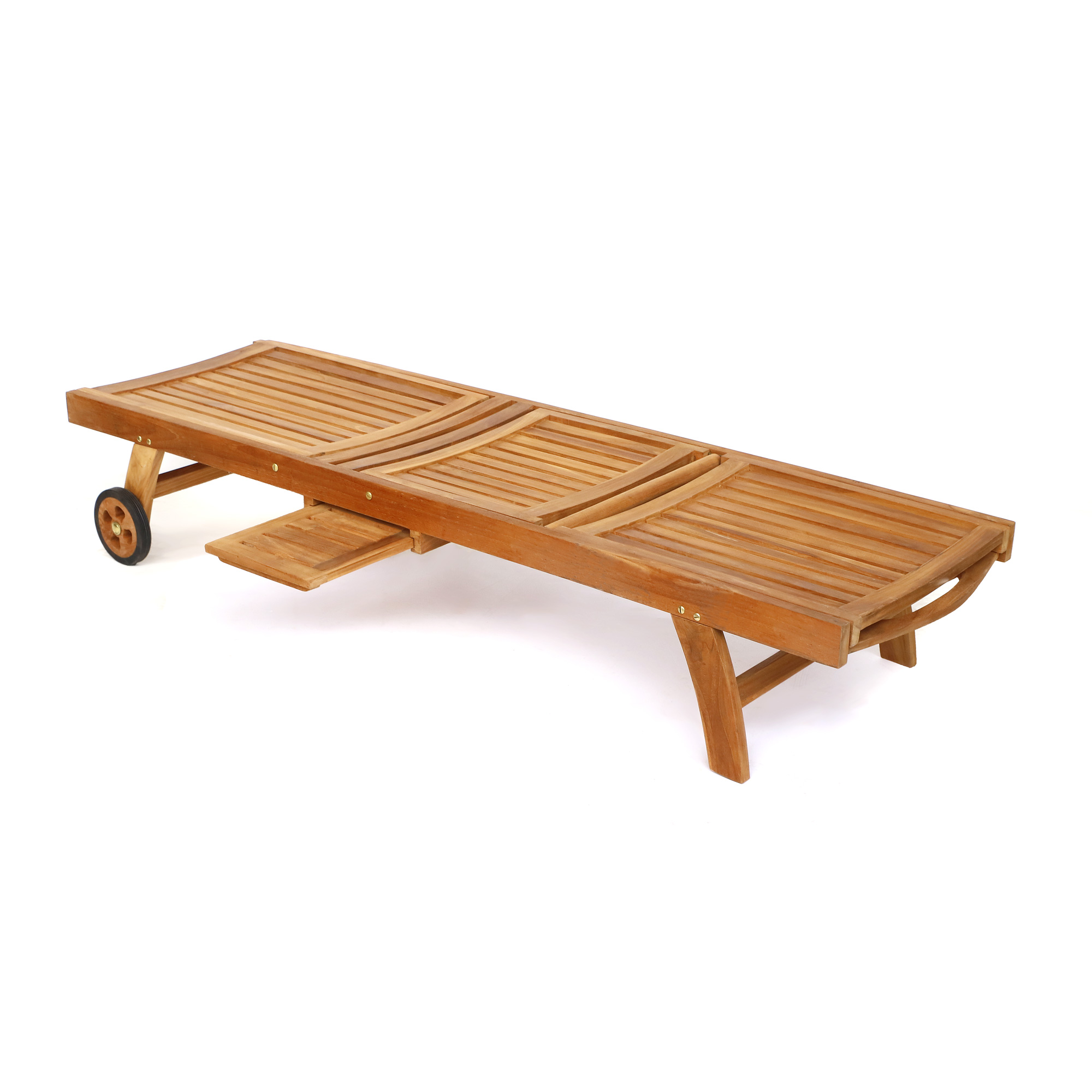 Pool-Lounger, 5-stufig verstellbar, natur, L 205 cm, B 66 cm, H 35 cm günstig bestellen