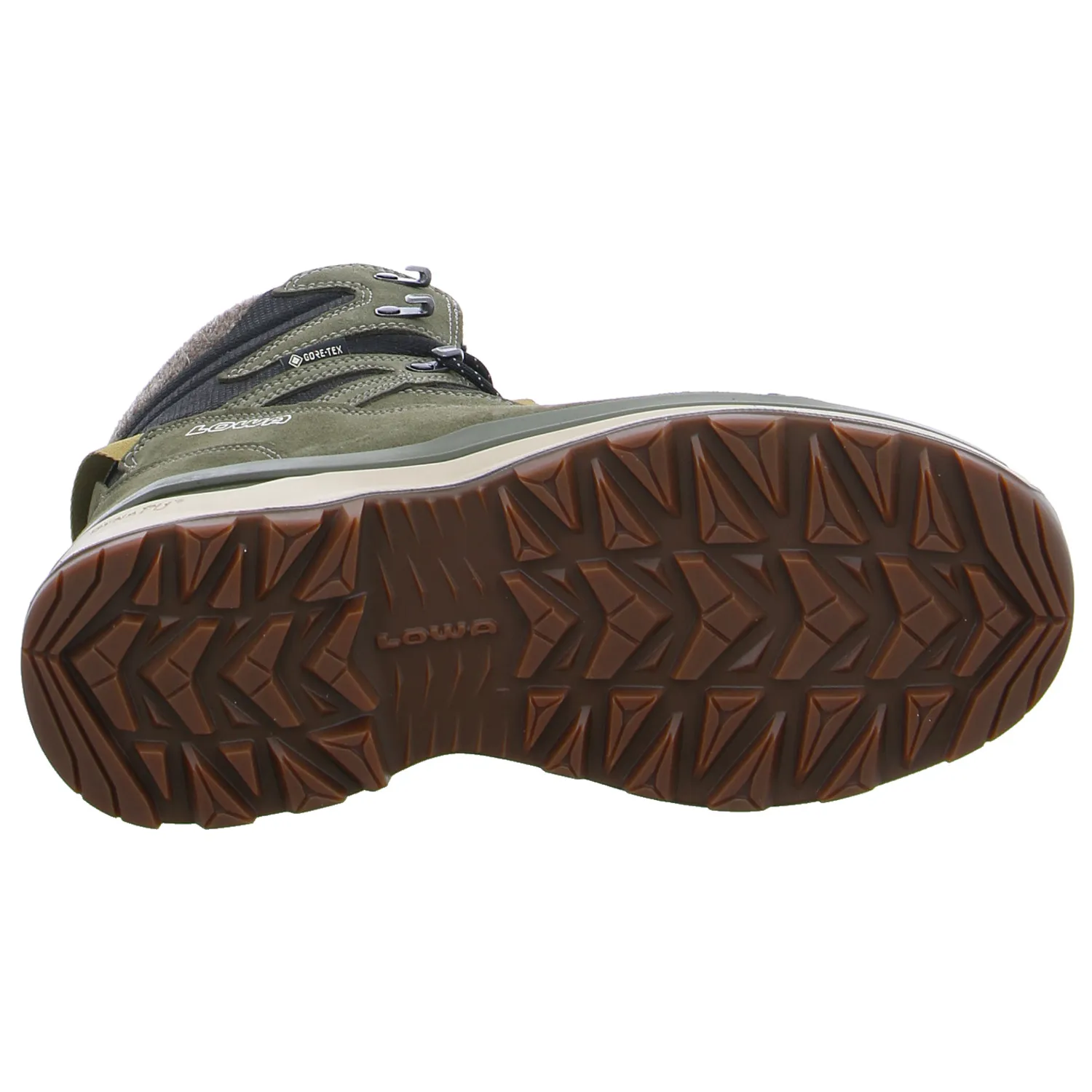 LOWA Snowboots Olive Leder