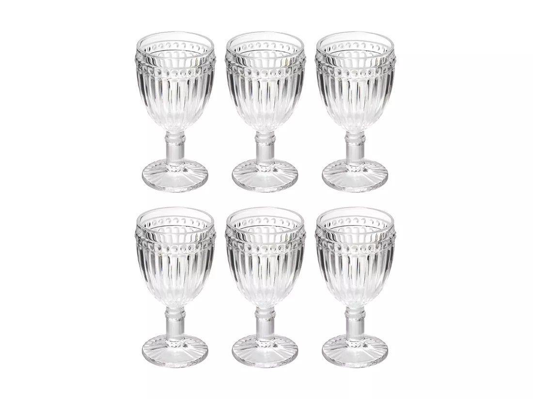 Lot de 6 Verres à Vin 
